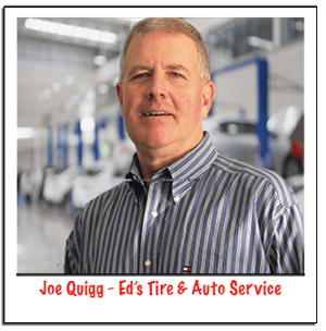 Joe Quigg Ed&#x27;s Tire Advertising on Fayetteville Radio