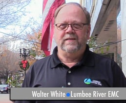 Walter White Lumbee River EMC Advertises on Fayetteville Radio